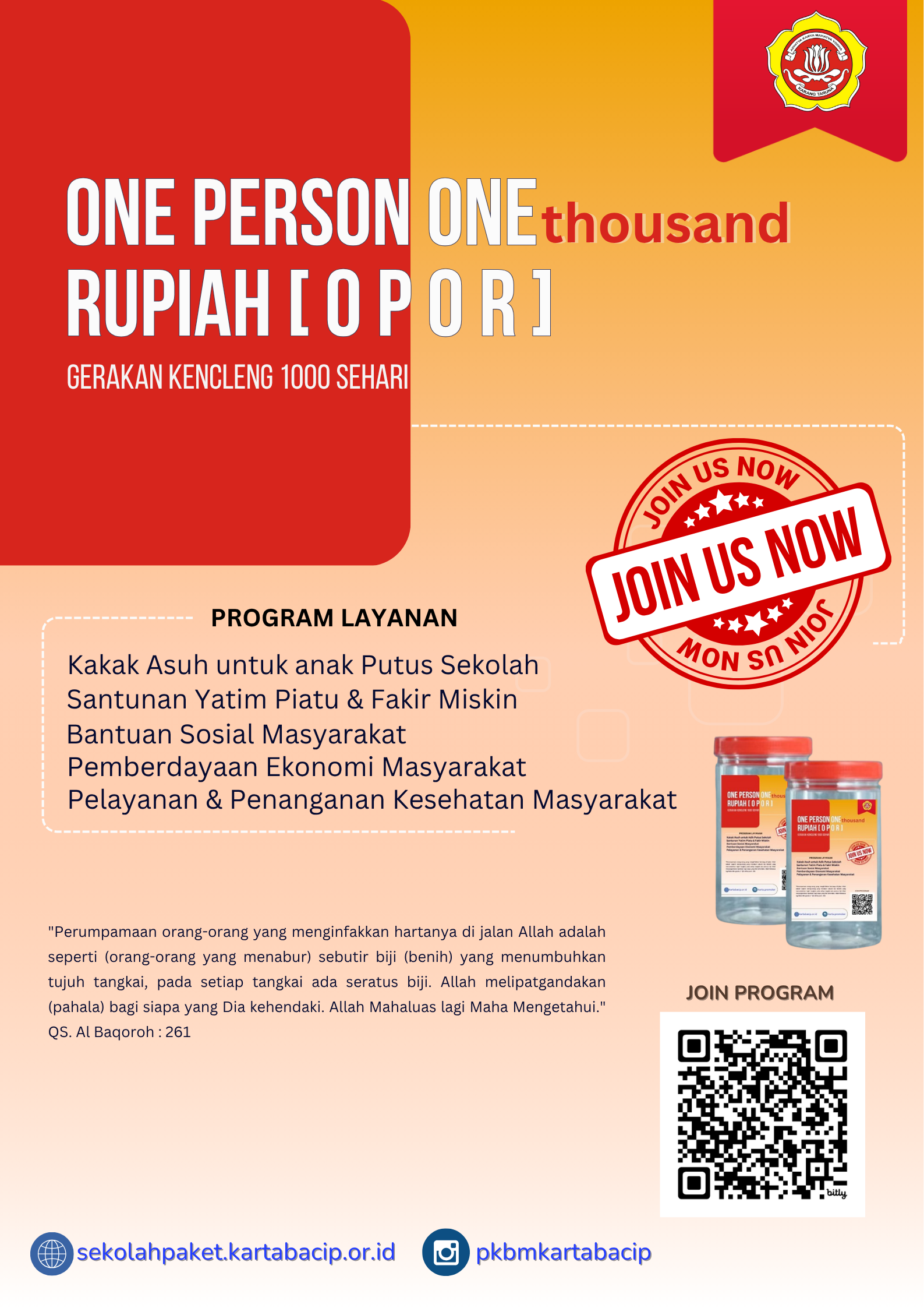 Banner Karang Taruna